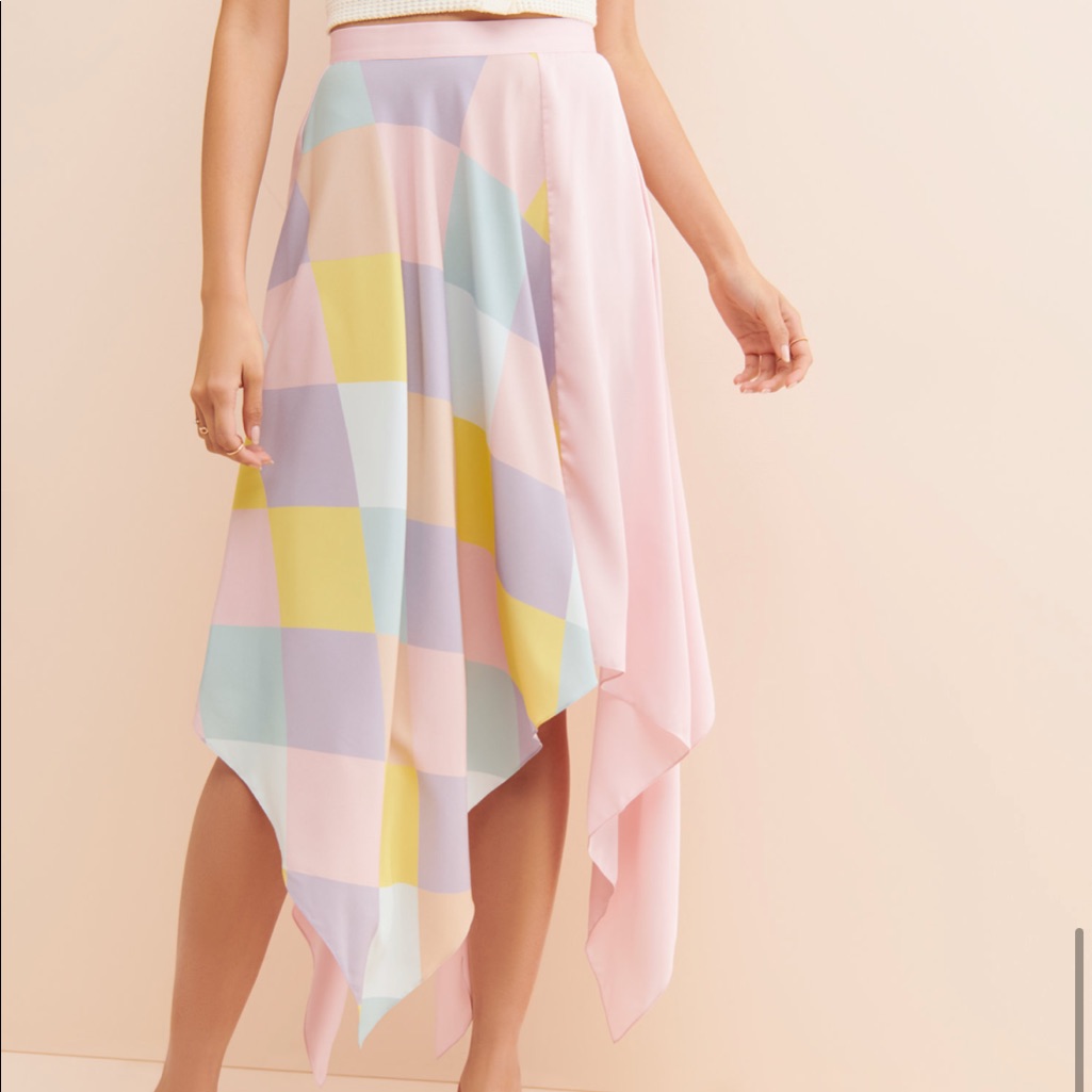 Naya Rea Multicolor Yana Skirt Sz 16